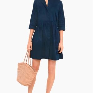 Tuckernuck Navy Royal Shirt Dress XL